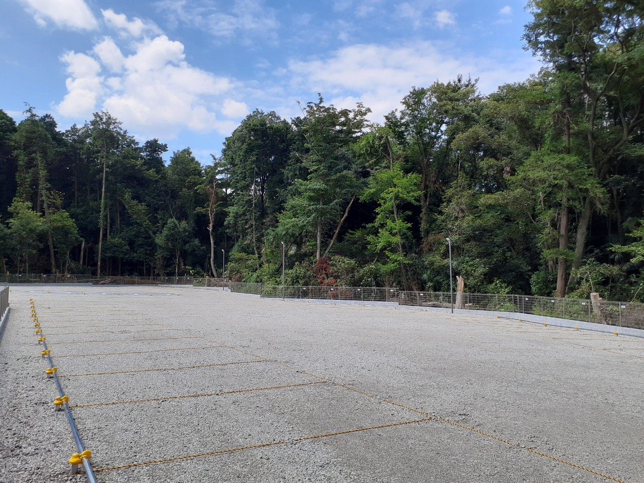 駐車場造成工事