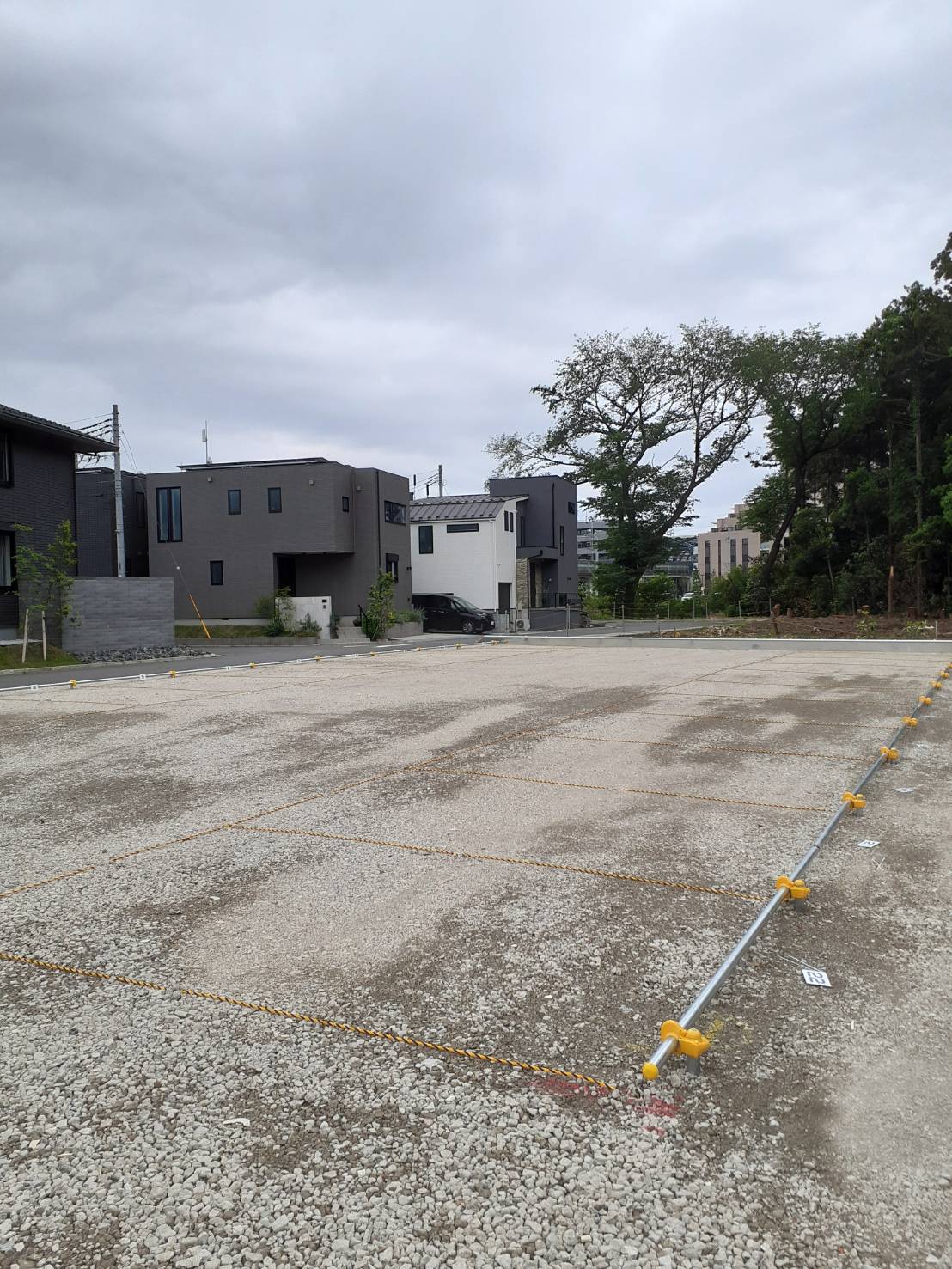 駐車場造成工事
